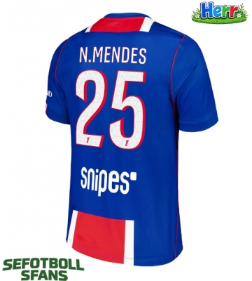 Paris Saint-Germain Nuno Mendes #25 Hemmatröja 2026-27 Kortärmad